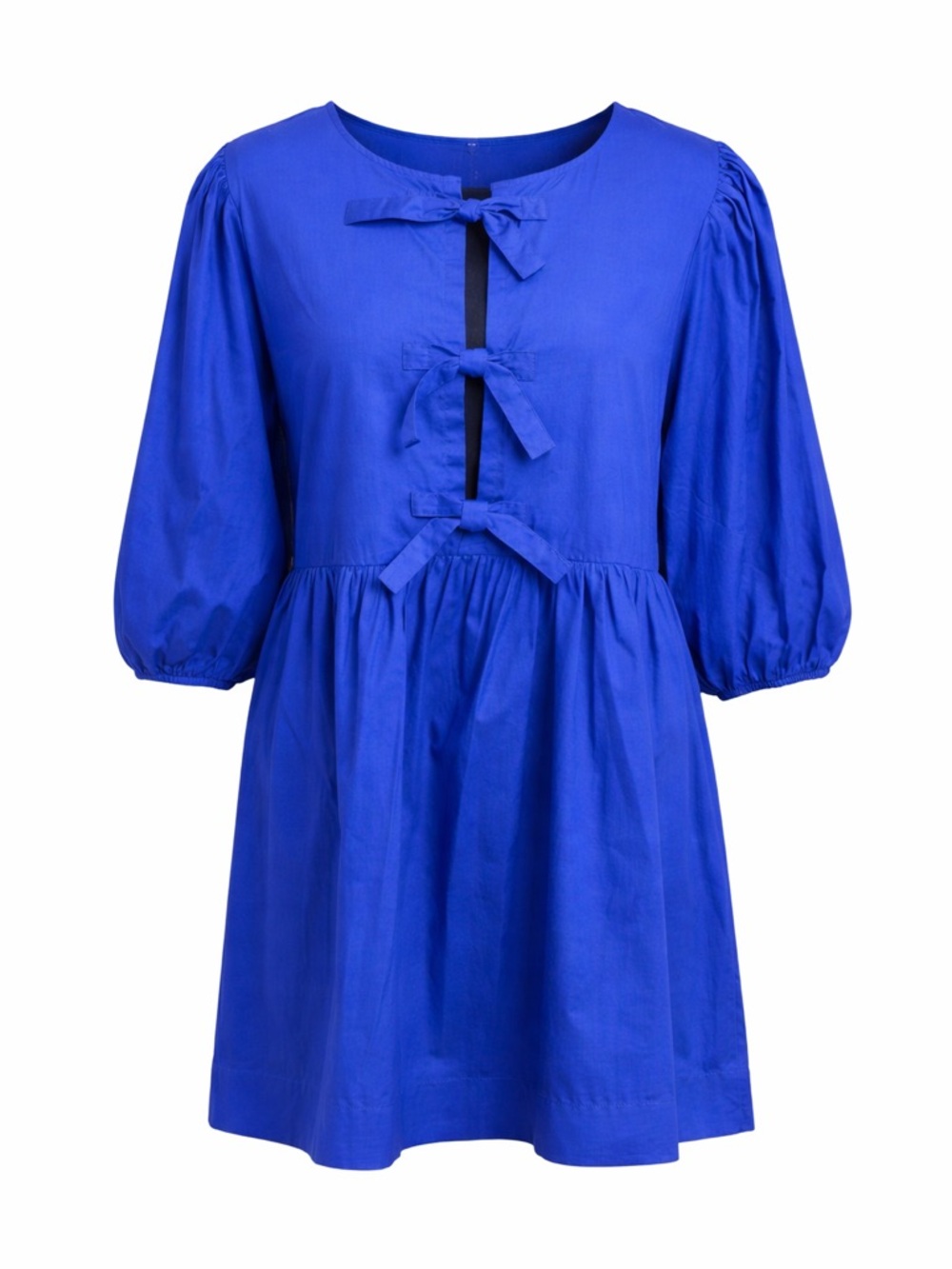 Band of‎ the Free Blue Bow Front Dress Cottagecore Coquette XL